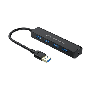 HUB-USB-3.0-CONCEPTRONIC-4-PUERTOS-MINI-HUB-POCKET-C4PUSB3
