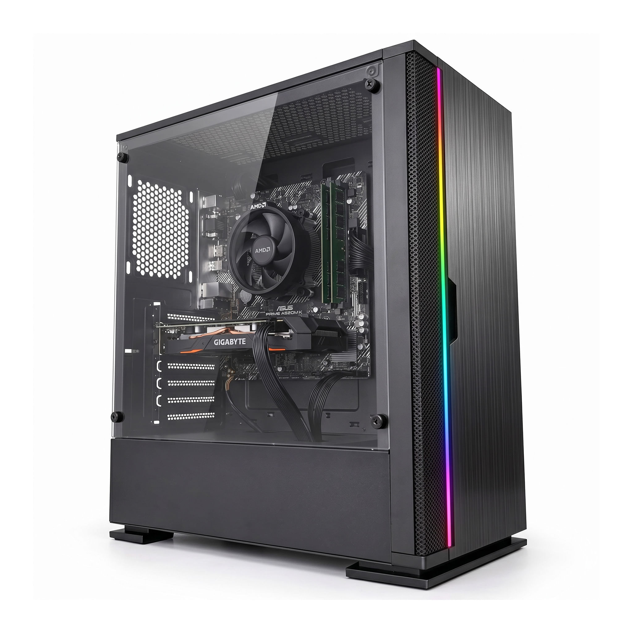 NETWAY PBA PRO GAMING Intel Core i5-12400F, 32GB, 1TB SSD, GTX 1050 Ti 4GB, Windows 11 Pro, Teclado y Ratón. Ordenador Sobremesa