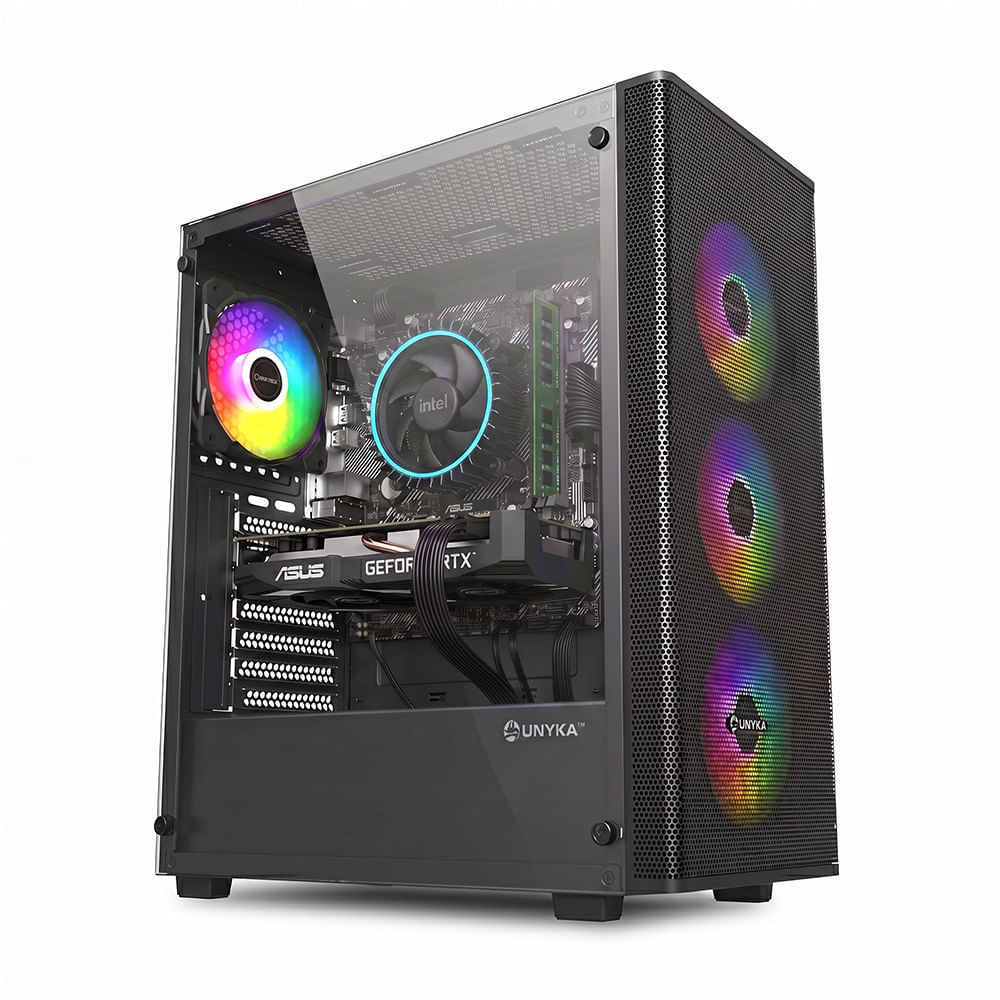Ordenador Gaming NETWAY Fire+ PBA i5-12400F 2.5GHz, 16GB 3200MHz,500GB SSD, RTX 3050 6GB, Windows 11