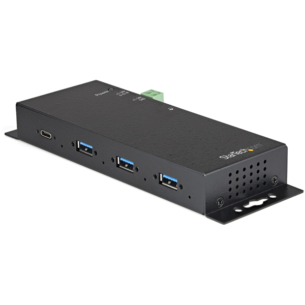 HUB LADR N USB C DE 4 PUERTOS 3X USBA Y 1 USBC - TIPO C ESD