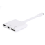 CABLE-ADAPTADOR--USB-C-MACHO-A-MINI-DP-HEMBRA----USB-TIPO-A-3.0----USB-C-HEMBRA--REF.133463