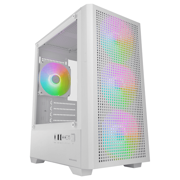 Caja MARS GAMING MCVECTORW Blanco