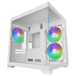 Caja MARS GAMING  MCVIEW3W  Blanco