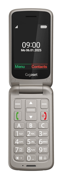 Gigaset Móvil Senior GL595 2.8 SIM Grey Titanium