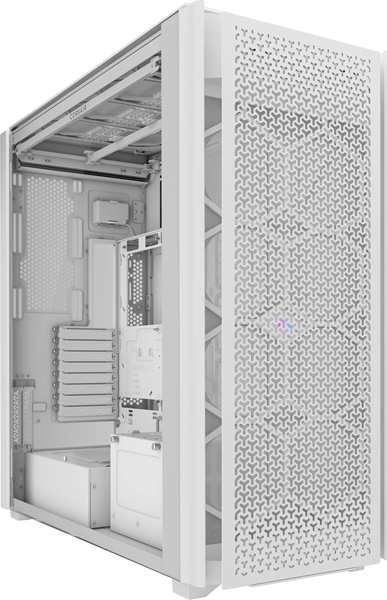 CAJA CORSAIR iCUE LINK 9000D AIRFLOW TEMPERED GLASS BLANCA SUPER TOWER CC-9011274-WW