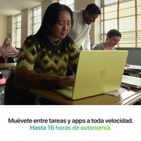 Miniatura 5 de MacBook APPLE Neo 13" A18 Pro chip with 6-core CPU and 5-core GPU, 8GB, 512GB SSD, Touch ID - Citrus