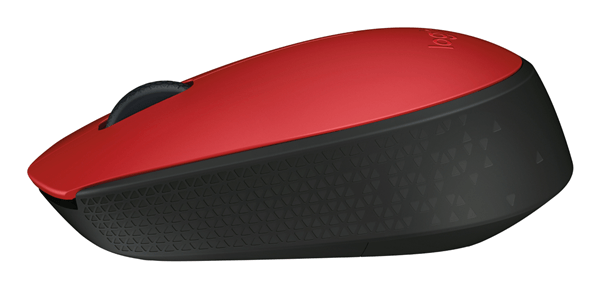 RATON LOGITECH INALAMBRICO M171 ROJO/NEGRO