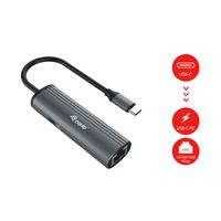 Miniatura 3 de ADAPTADOR USB-C EQUIP 133486 A 1xUSB-C PD 100W 1x1Gb RJ45 WAKEONLAN