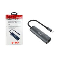 Miniatura 5 de ADAPTADOR USB-C EQUIP 133486 A 1xUSB-C PD 100W 1x1Gb RJ45 WAKEONLAN
