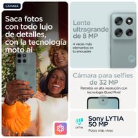 Miniatura 15 de SMARTPHONE MOTOROLA MOTO G56 5G OC, 8GB, 512GB, ANDR15, 6.72" ,GRIS