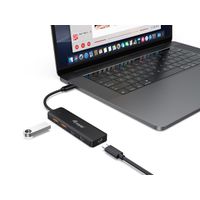 Miniatura 5 de HUB USB-C EQUIP LIFE 128966 USB 3.2 10GPS 2xUSB-C 2x USB-A COMPATIBLE THUNDERBOLT 3/4