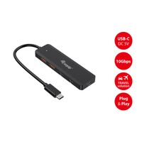 Miniatura 7 de HUB USB-C EQUIP LIFE 128966 USB 3.2 10GPS 2xUSB-C 2x USB-A COMPATIBLE THUNDERBOLT 3/4