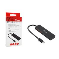 Miniatura 9 de HUB USB-C EQUIP LIFE 128966 USB 3.2 10GPS 2xUSB-C 2x USB-A COMPATIBLE THUNDERBOLT 3/4