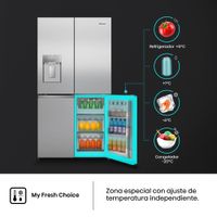 Miniatura 7 de FRIGORIFICO AMERICANO HISENSE RQ640P5SSD NOFROST D INOX