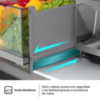 Miniatura 8 de FRIGORIFICO AMERICANO HISENSE RQ640P5SSD NOFROST D INOX