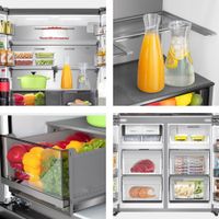 Miniatura 10 de FRIGORIFICO AMERICANO HISENSE RQ640P5SSD NOFROST D INOX