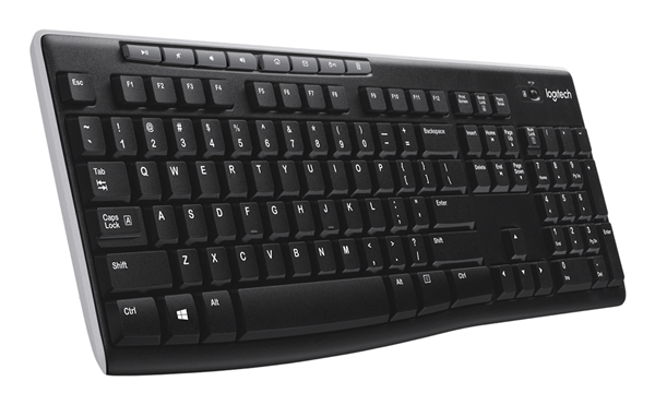 TECLADO INALAMBRICO LOGITECH K270 NEGRO