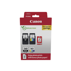 MULTIPACK CANON PG-560/CLI-561 + PAPEL