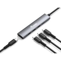 Miniatura 4 de HUB USB-C EQUIP LIFE  USB3.2 Gen1 4 PUERTOS USB-C