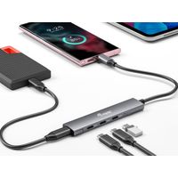 Miniatura 5 de HUB USB-C EQUIP LIFE  USB3.2 Gen1 4 PUERTOS USB-C