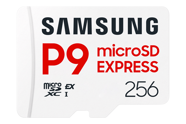 Samsung MicroSDHC P9 Express 256GB V30, A1 800MBs