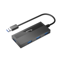 Miniatura 1 de HUB USB EQUIP LIFE A 4 PUERTOS USB 3.2 INCLUYE ADAPTADOR USB-C