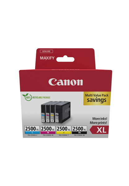 MULTIPACK CANON PGI-2500XL BK/C/M/Y