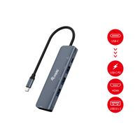 Miniatura 3 de ADAPTADOR USB-C 5EN1 EQUIP HDMI  4K  USB-C PD  USB -A 3.2 X2