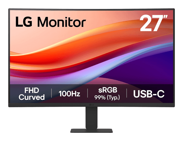 MONITOR LG 27U421A-B 27" LED VA Full HD HDMI CURVO
