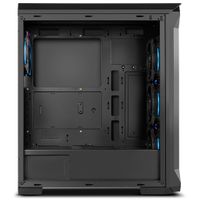 Miniatura 5 de CAJA SEMITORRE NOX HUMMER QUANTUM VENTANA ARGB S/F USB 3.0 NEGRO