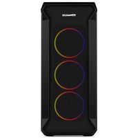 Miniatura 7 de CAJA SEMITORRE NOX HUMMER QUANTUM VENTANA ARGB S/F USB 3.0 NEGRO