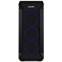 Miniatura 8 de CAJA SEMITORRE NOX HUMMER QUANTUM VENTANA ARGB S/F USB 3.0 NEGRO