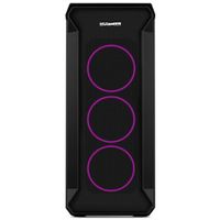 Miniatura 12 de CAJA SEMITORRE NOX HUMMER QUANTUM VENTANA ARGB S/F USB 3.0 NEGRO