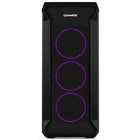 Miniatura 13 de CAJA SEMITORRE NOX HUMMER QUANTUM VENTANA ARGB S/F USB 3.0 NEGRO