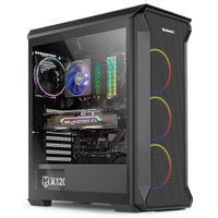 Miniatura 19 de CAJA SEMITORRE NOX HUMMER QUANTUM VENTANA ARGB S/F USB 3.0 NEGRO