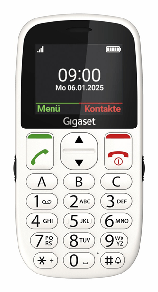 Gigaset Móvil Senior GL395 2.2 SIM Blanco