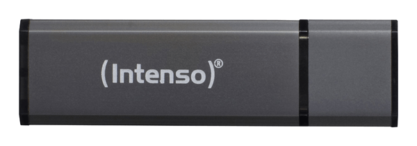MEMORIA 32 GB REMOVIBLE INTENSO USB 2.0 ALU NEGRO