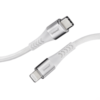 Miniatura 1 de Intenso | Cable USB-C >Lightning|1,5m|C315L|blanco