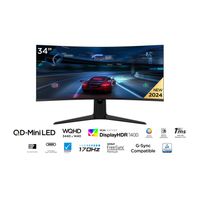 Miniatura 5 de MONITOR GAMING TCL 34R83Q 34" CURVO Ultra WQHD (3440 x 1440), 1MS, 170HZ, HDMI, DP, USB-C