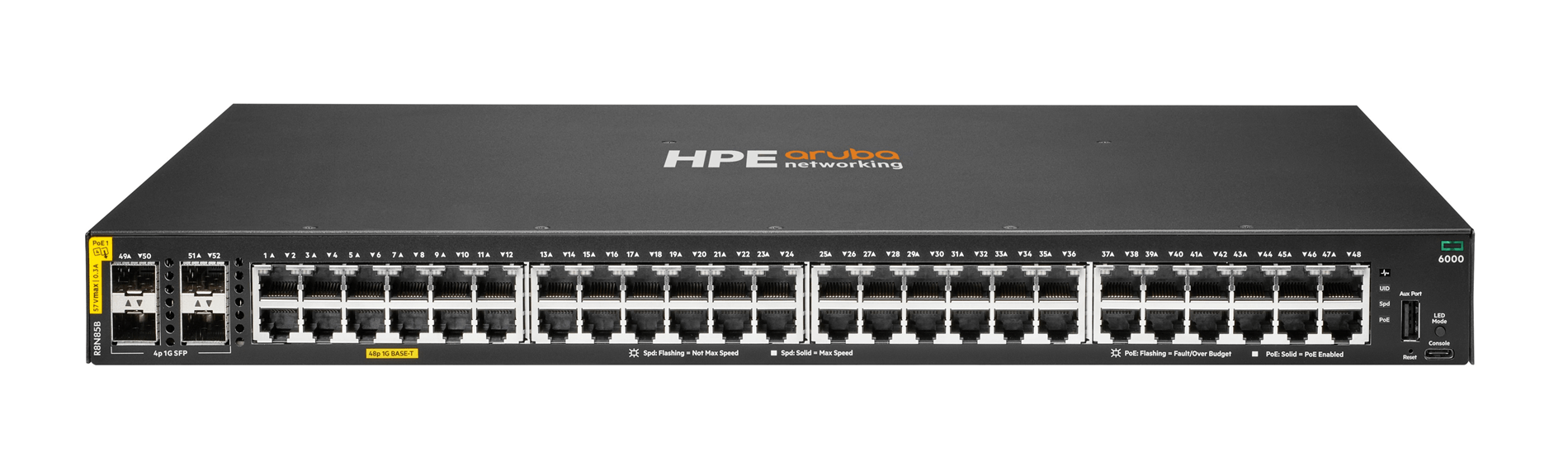 HPE ANW 6000 48G CL4 4F 370W Sw