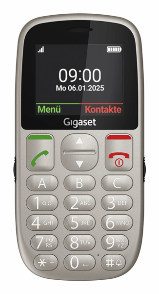 Gigaset Móvil Senior GL395 2.2 SIM Grey Titanium