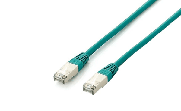 LATIGUILLO PLANO APANTALLADO PLATINIUM S/FTP CATEGORIA 6A LIBRE HALOGENOS 2M COLOR VERDE