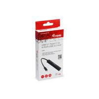 Miniatura 3 de HUB USB  EQUIP LIFE  USB-C A 4 PUERTOS TIPO A USB 3.0