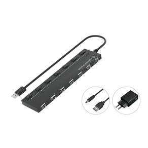 HUB-USB-2.0-CONCEPTRONIC--HUBBIES08-7-PUERTOS-CON-INTERRUPTORES-CON-ALIMENTADOR