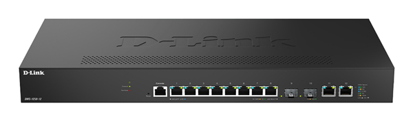 D-Link DMS-1250-12/E Switch 8x2.5mG 2x5mG 2xSFP+