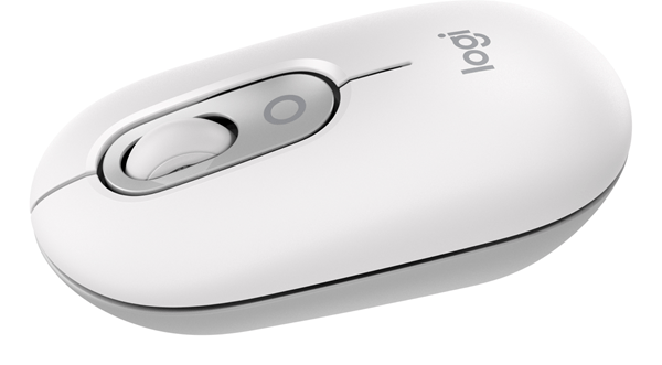 POP Mouse with emoji OFF WHITE