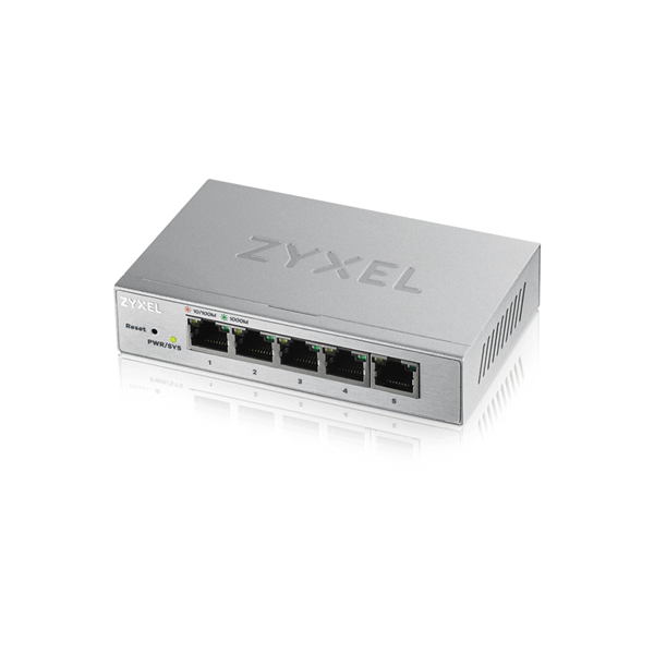 zyxel gs-1200-5 switch 5xgb metal