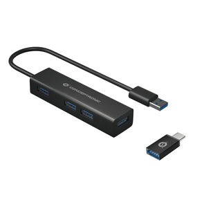 HUB-3.0-CONCEPTRONIC-HUBBIES06B-4-PUERTOS-USB-3.0--CON-ADAPTADOR-USB-C-COLOR-NEGRO-CARCASA-DE-ALUMINIO