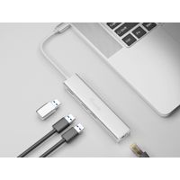 Miniatura 3 de ADAPTADOR  USB-C EQUIP  HUB USB 3.0  3 PUERTOS GIGABIT ETHERNET