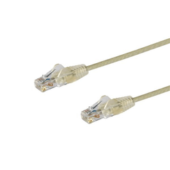 Cable 1m de Red Cat6 Sin Enganches Gris